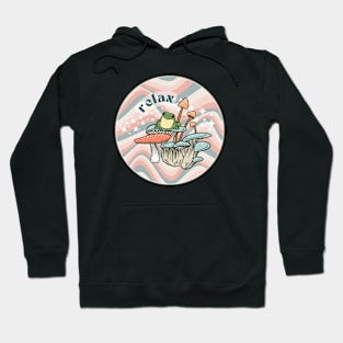 shroom frog (sticker version) Hoodie